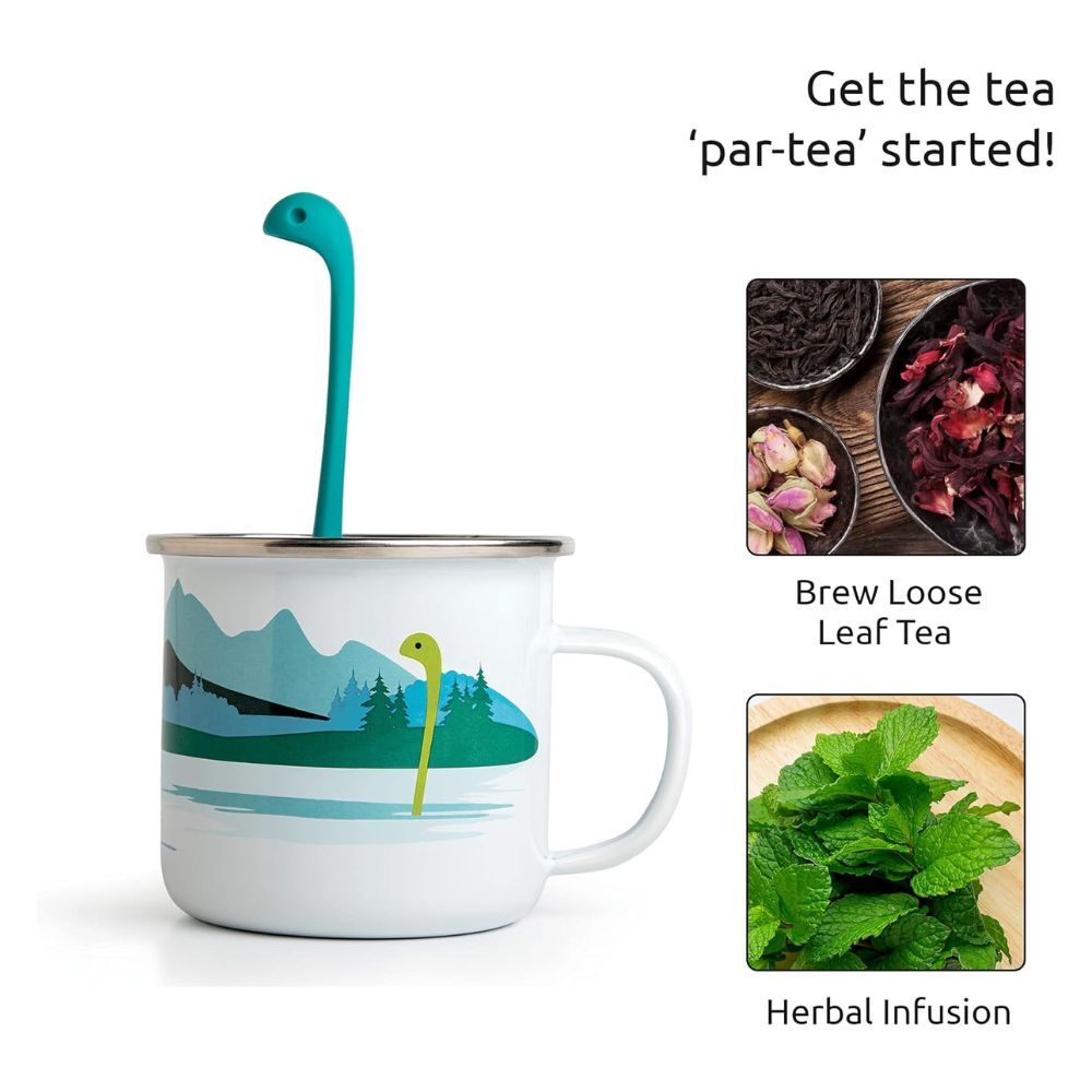Set con infusore per tè - OTOTO- CUP OF NESSIE - immagine 3